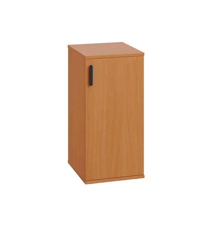 LN 2 - 3D kancelářská skříň, 1-dveřová, pravá, 750x360x400, buk Royal